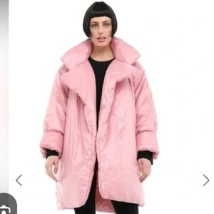 Norma Kamali sleeping bag coat